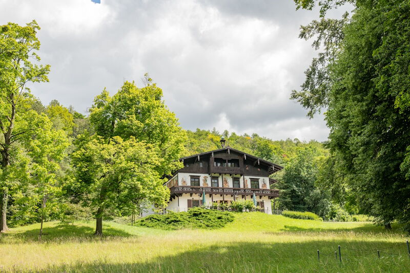 Die Villa Fe0dora in Bad Liebenstein von außen